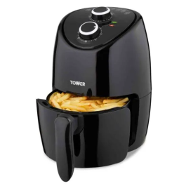 Tower T17087 Vortx Compact AirFryer Rapid Air Circulation 1000W 2L Black