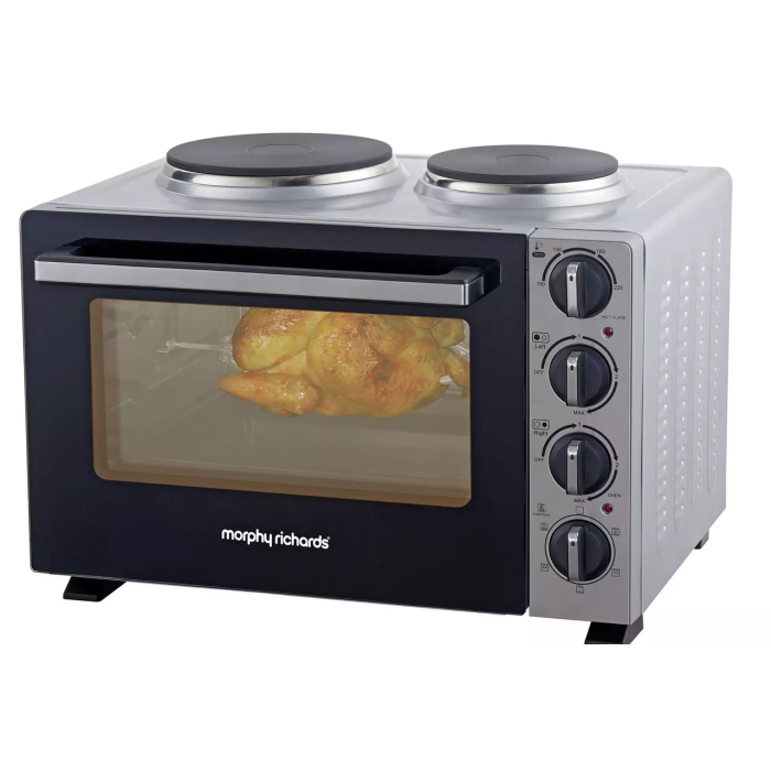 Morphy Richards KHJ28RCL Mini Oven with Hob & Grill 28L 2850W Black