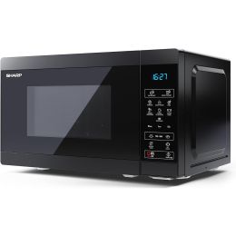 Sharp YC-MS02U-B Solo Digital Microwave Oven 11 Power Levels 20L 800W Black
