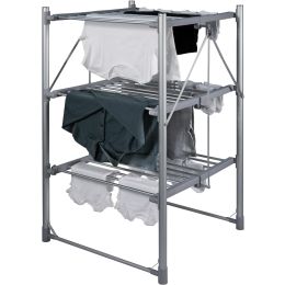Abode AECRD2003 Heated Electric Clothes Dryer 3 Tier Adjustable Foldable Wings 