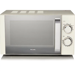 Breville B17E9CMSC Manual Microwave Oven Freestanding 17L 800W - Cream