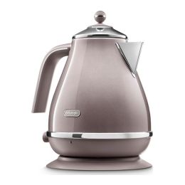 De’Longhi KBOT3001.PK Jug Kettle  Icona Metallics 3000W 1.7L - Metallic Violet