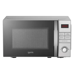 Igenix IGM0821SS Digital Microwave Oven 20L 5 Power Levels 800W Stainless Steel