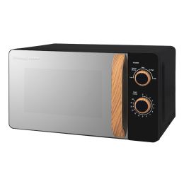 Russell Hobbs RHMM713B-N Manual Microwave Oven 17L 5 Power Levels 700W Black