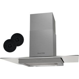 Russell Hobbs HFGCH901SS 90cm Flat Glass Chimney Cooker Hood Stainless Steel