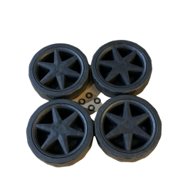 McGregor MER1232 Genuine 4 Wheels for Corded Lawnmower Replacement Spare Part