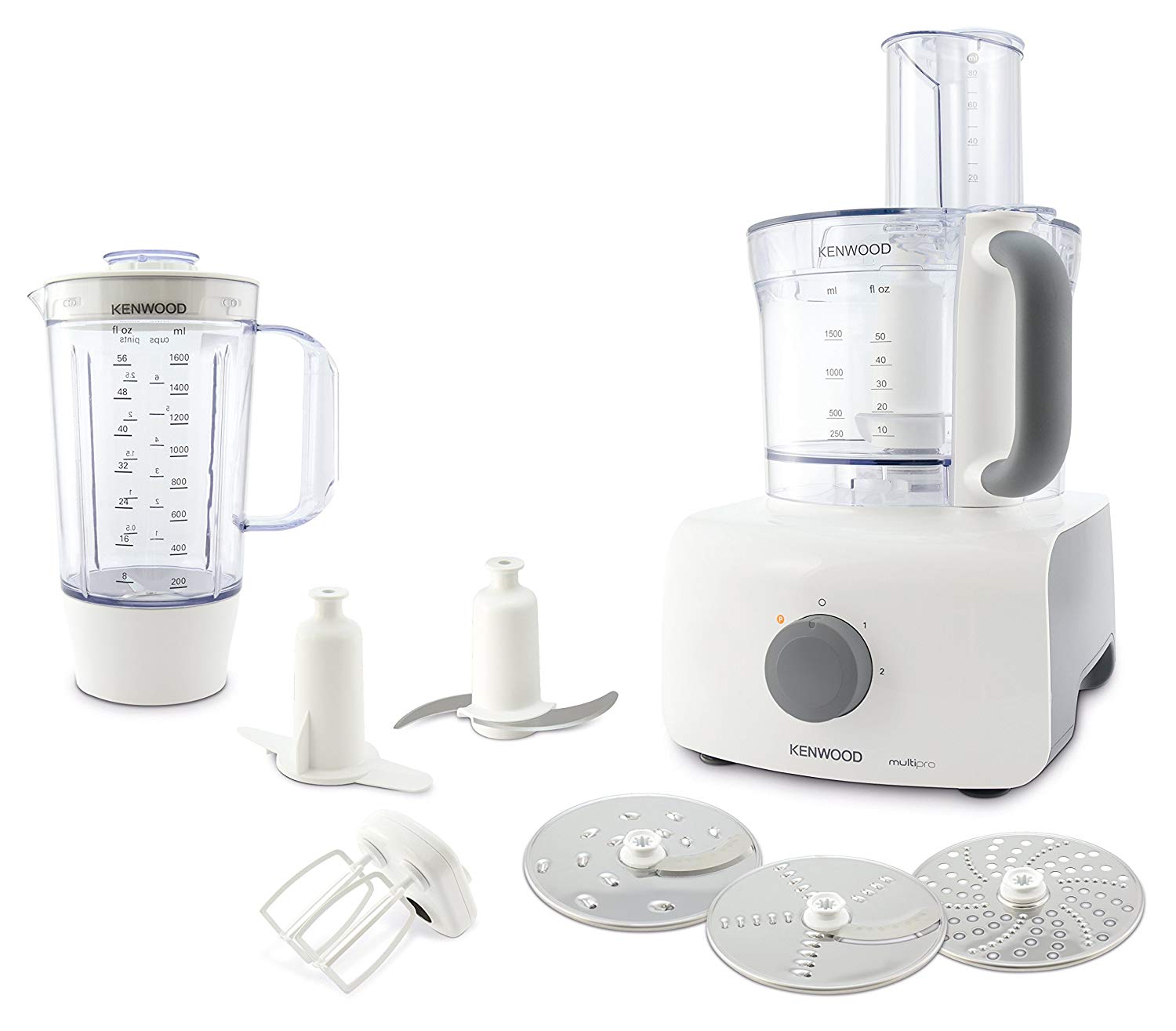 Kenwood MultiPro Compact 800W 2.1L Food Processor FDP301WH